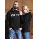 KARLOWSKY Unisex Kapuzen-Sweatpullover ROCK-CHEF® Schwarz/Glencheck