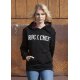 KARLOWSKY Unisex Kapuzen-Sweatpullover ROCK-CHEF® Schwarz/Glencheck