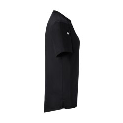 KARLOWSKY Damen Arbeitsshirt PERFORMANCE Kurzarm Twill Schwarz
