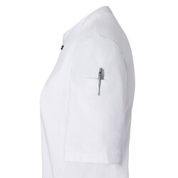KARLOWSKY Damen Arbeitsshirt PERFORMANCE Kurzarm Twill Weiß