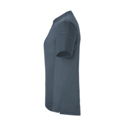KARLOWSKY Damen Arbeitsshirt PERFORMANCE Kurzarm Twill Anthrazit