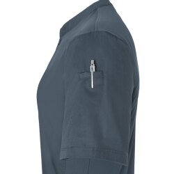 KARLOWSKY Damen Arbeitsshirt PERFORMANCE Kurzarm Twill Anthrazit