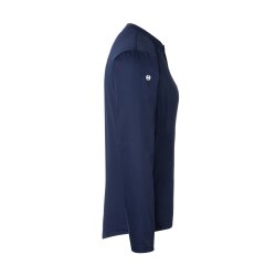 KARLOWSKY Damen Arbeitsshirt PERFORMANCE Langarm Slim Marine