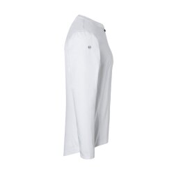 KARLOWSKY Damen Arbeitsshirt PERFORMANCE Langarm Slim Twill Weiß