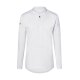 KARLOWSKY Damen Arbeitsshirt PERFORMANCE Langarm Slim Twill Weiß