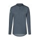 KARLOWSKY Damen Arbeitsshirt PERFORMANCE Langarm Slim Anthrazit