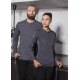 KARLOWSKY Damen Arbeitsshirt PERFORMANCE Langarm Slim Anthrazit