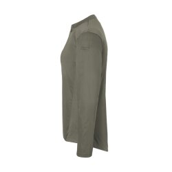 KARLOWSKY Damen Arbeitsshirt PERFORMANCE Langarm Twill Salbei