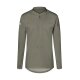 KARLOWSKY Damen Arbeitsshirt PERFORMANCE Langarm Twill Salbei