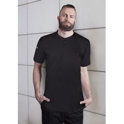 KARLOWSKY Herren Arbeitsshirt PERFORMANCE Kurzarm Slim Schwarz