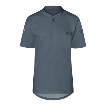 KARLOWSKY Herren Arbeitsshirt PERFORMANCE Kurzarm Slim Anthrazit