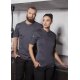 KARLOWSKY Herren Arbeitsshirt PERFORMANCE Kurzarm Slim Anthrazit
