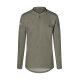 KARLOWSKY Herren Arbeitsshirt PERFORMANCE Langarm Slim Salbei
