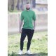 KARLOWSKY unisex T-Shirt GREEN-GENERATION Kurzarm Jadegrün