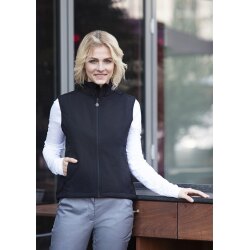 KARLOWSKY Damen Softshellweste CLASSIC Zipper Modern-Fit...