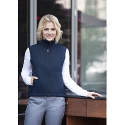 KARLOWSKY Damen Softshellweste CLASSIC Zipper Modern-Fit...