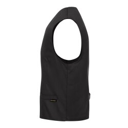 KARLOWSKY Herren Serviceweste KAI V-Neck Modern-Fit Schwarz