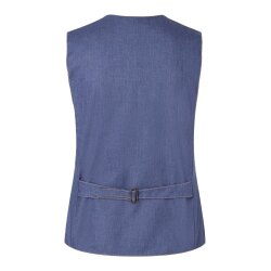 KARLOWSKY Herren Weste JEANS-STYLE V-Neck vintage-blue