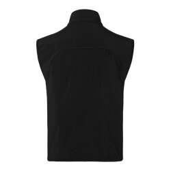 KARLOWSKY Herren Softshellweste CLASSIC Zipper Schwarz