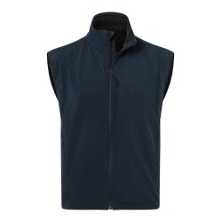 KARLOWSKY Herren Softshellweste CLASSIC Zipper Marine
