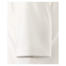 REDMOND Casual Herren Polo-Shirt Kurzarm Regular-Fit Jersey Weiß