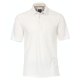 REDMOND Casual Herren Polo-Shirt Kurzarm Regular-Fit Jersey Weiß