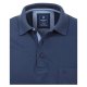 REDMOND Casual Herren Polo-Shirt Kurzarm Regular-Fit Jersey Marine