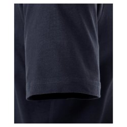 REDMOND Casual Herren T-Shirt V-Ausschnitt Regular-Fit Jersey Marine