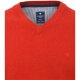 REDMOND Casual Herren Pullover Langarm V-Neck Comfort Rot