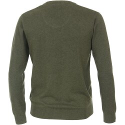 REDMOND Casual Herren Pullover Langarm V-Neck Comfort...