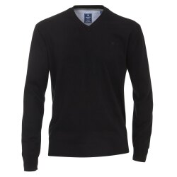 REDMOND Casual Herren Pullover Langarm V-Neck Comfort...