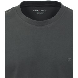 Casamoda T-Shirt Dunkelgrün Kurzarm Normal...