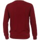 REDMOND Casual Herren Pullover Langarm Rundhals Dunkelrot