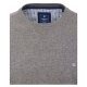 REDMOND Casual Herren Pullover Langarm Rundhals Comfort Grau