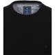 REDMOND Casual Herren Pullover Langarm Rundhals Comfort Schwarz