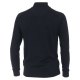 REDMOND Casual Herren Strickjacke Stehkragen Zipper Regular-Fit Marine