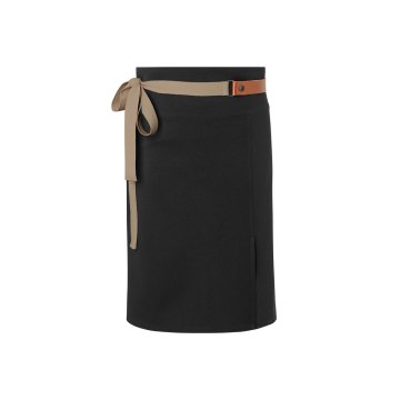 Karlowsky Vorbinder GREEN-GENERATION 110 x 65 cm unisex Taschen Polyester/Baumwollmix nachhaltig waschecht pflegeleicht Schwarz