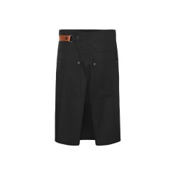 Karlowsky Vorbinder GREEN-GENERATION 110 x 65 cm unisex Taschen Polyester/Baumwollmix nachhaltig waschecht pflegeleicht Schwarz