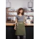 Karlowsky Vorbinder GREEN-GENERATION 110 x 65 cm unisex Taschen Polyester/Baumwollmix nachhaltig waschecht pflegeleicht Moosgrün
