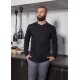 KARLOWSKY Herren Arbeitsshirt PERFORMANCE Langarm Slim Schwarz 4XL