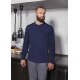KARLOWSKY Herren Arbeitsshirt PERFORMANCE Langarm Slim Marine 2XL
