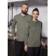 KARLOWSKY Herren Arbeitsshirt PERFORMANCE Langarm Slim Salbei M