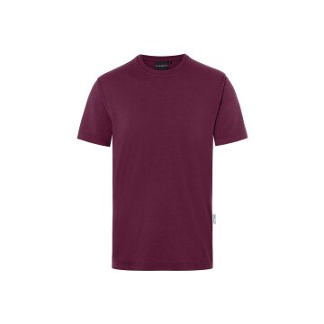 KARLOWSKY Herren T-Shirt CASUAL-FLAIR Rundhals Regular Aubergine XL