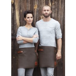 Karlowsky Leder Vorbinder 59 x 40 cm unisex Nieten...