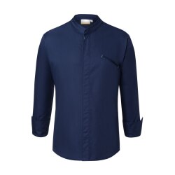 KARLOWSKY Herren Kochjacke Druckknöpfe Modern-Fit...
