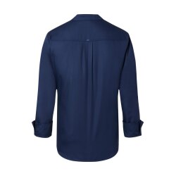 KARLOWSKY Herren Kochjacke Druckknöpfe Modern-Fit Marine 52