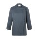 KARLOWSKY Damen Kochjacke NAOMI Druckknöpfe Modern-Fit Anthrazit 36