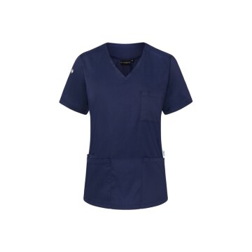 KARLOWSKY Damen Schlupfkasack ESSENTIAL V-Neck Regular Marine XS