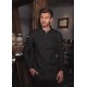 KARLOWSKY Herren Kochjacke GREEN-GENERATION Modern-Fit Schwarz 48