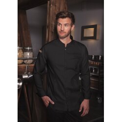KARLOWSKY Herren Kochjacke GREEN-GENERATION Modern-Fit Schwarz 50